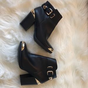 Black booties
